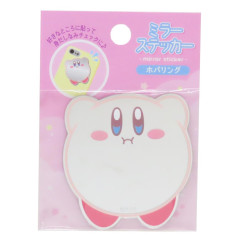 Japan Kirby Acrylic Mirror Sticker - Kirby / Hovering