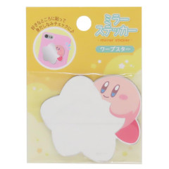 Japan Kirby Acrylic Mirror Sticker - Kirby / Star