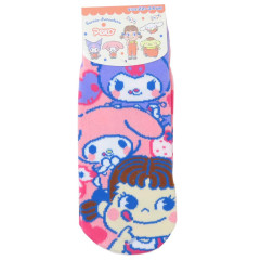 Japan Sanrio × Peko-chan Socks - Kuromi & My Melody