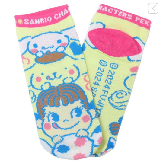 Japan Sanrio × Peko-chan Socks - Cinnamoroll & Pompompurin - 2