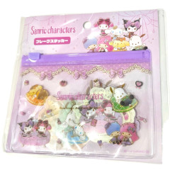 Japan Sanrio Flake Sticker with Slider Case - Ladies & Gentlemen