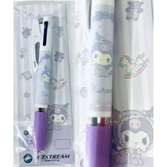 Japan Sanrio Jetstream 2 Color Multi Ballpoint Pen - Kuromi : Baby