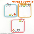 Japan Sanrio Die-cut Memo Pad - Characters / Retro Room - 3