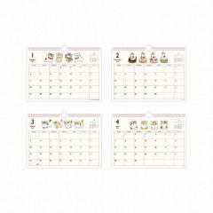 Japan Mofusand Wall Calendar - 2025