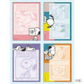 Japan Peanuts Mini Notepad - Snoopy / 75th Anniversary Pink - 2