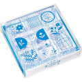 Japan Hitotoki Kori Jirushi Transparent Stamp Set - Flower - 1