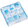 Japan Hitotoki Kori Jirushi Transparent Stamp Set - Sweets - 1