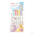 Japan Disney Mildliner Double-Sided Highlighter Set - Disney Princess - 1