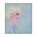 Japan Disney Store Japanese Signature Board - Elsa / Blue - 1