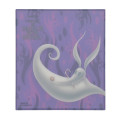 Japan Disney Store Japanese Signature Board - Tim Burton's The Nightmare Before Christmas / Dog Purple - 2