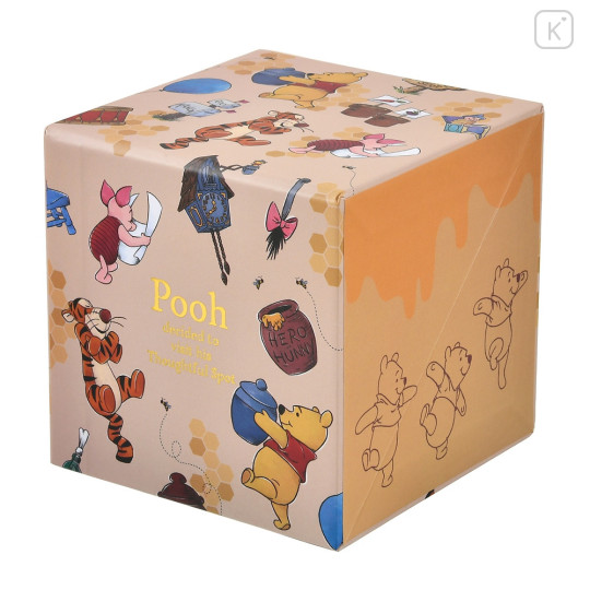 Japan Disney Store Sticky Notes & Memo Pad & Pen Stand - Winnie the Pooh / Thoughtful Spot - 3