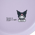 Japan Sanrio Original Colored Plate - Kuromi - 3