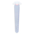 Japan Sanrio Mascot 12cm Ruler - Cinnamoroll / Clear - 1