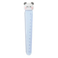 Japan Mochimochi Panda Mascot 12cm Ruler - Clear Blue - 1