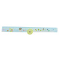 Japan Crayon Shin-chan Folding Ruler 17cm - Shinnosuke Nohara & Shiro / Blue - 2