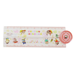 Japan Crayon Shin-chan Folding Ruler 17cm - Shinnosuke Nohara & Friends