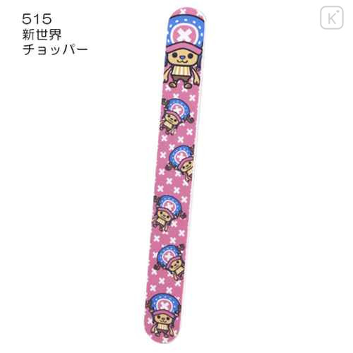 Japan One Piece Nail File Shiner - Chopper Pink - 1