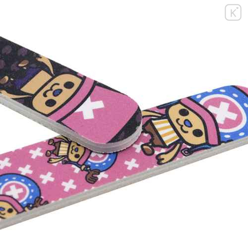 Japan One Piece Nail File Shiner - Chopper Pink - 2