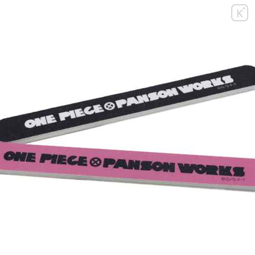 Japan One Piece Nail File Shiner - Chopper Pink - 3