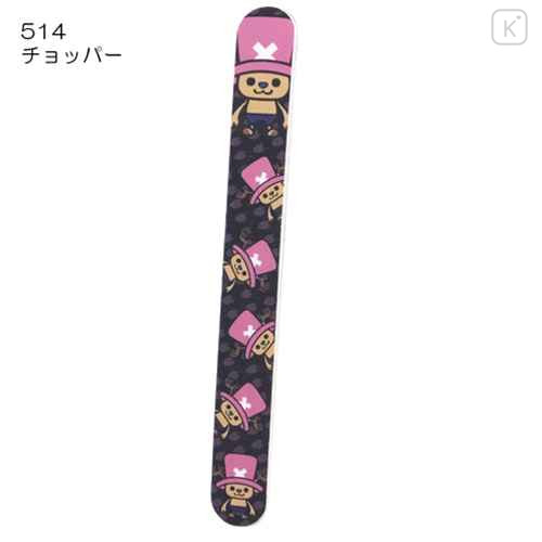 Japan One Piece Nail File Shiner - Chopper Black - 1