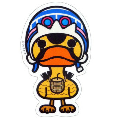 Japan One Piece Vinyl Sticker - Karoo / Duck Vivi's Pet