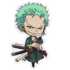 Japan One Piece Vinyl Sticker - Zoro / Smirk