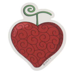 Japan One Piece Vinyl Sticker - Law Devil Fruit : Ope Ope no Mi