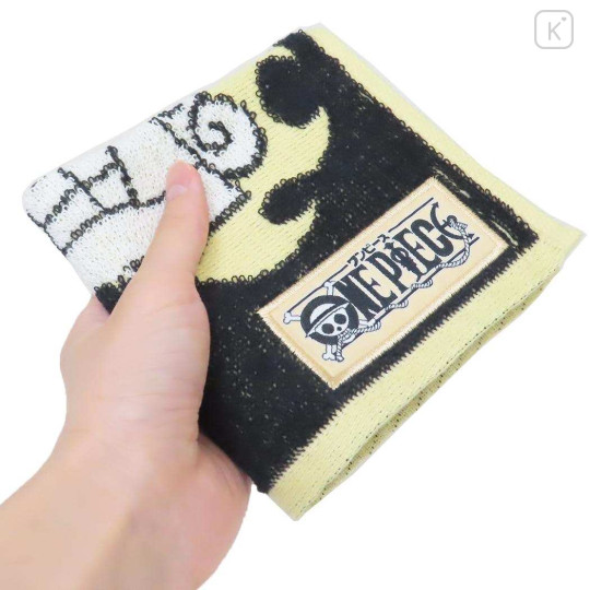 Japan One Piece Mini Towel Jacquard Handkerchief - Jinbei Pirates Flag - 3