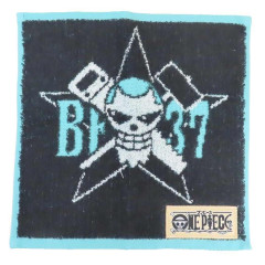 Japan One Piece Mini Towel Jacquard Handkerchief - Franky Pirates Flag