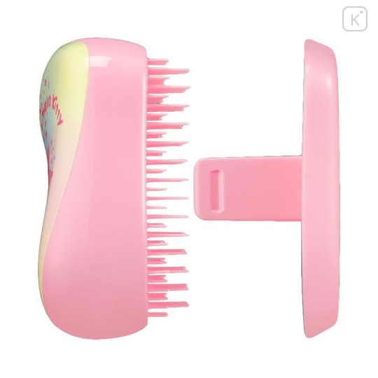 Japan Sanrio Tangle Teezer Hair Care Brush Compact Styler - Hello Kitty 50th Anniversary Light Pink - 4