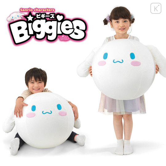 Japan Sanrio Biggies Inflatable Plush Soft Toy - Cinnamoroll - 1