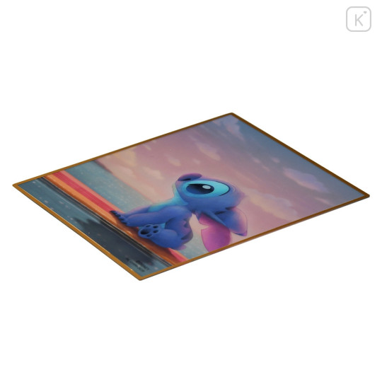 Japan Disney Store Japanese Signature Board - Stitch / Beach - 3