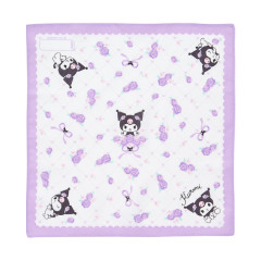 Japan Sanrio Original Handkerchief - Kuromi