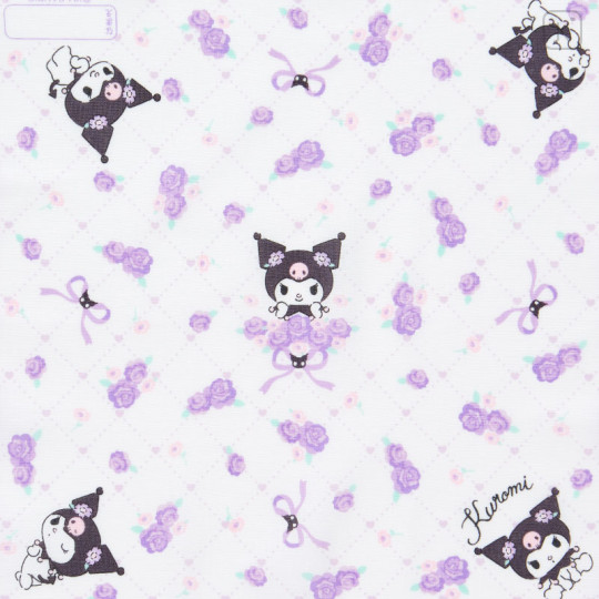 Japan Sanrio Original Handkerchief - Kuromi - 2