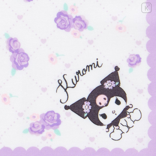 Japan Sanrio Original Handkerchief - Kuromi - 3