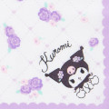 Japan Sanrio Original Handkerchief - Kuromi - 3