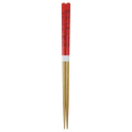 Japan Miffy Natural Wood Chopsticks 23cm - Miffy / Animal Red - 1