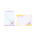 Japan Peanuts Mini Notepad - Snoopy / FlashBeagle Blue - 3