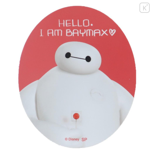 Japan Disney Vinyl Sticker - Baymax / Hello - 1