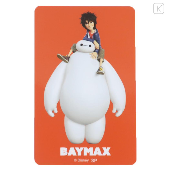 Japan Disney Vinyl Sticker - Baymax / Orange - 1