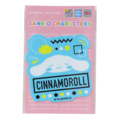 Japan Sanrio Vinyl Sticker - Cinnamoroll / Cyber Blue Pause