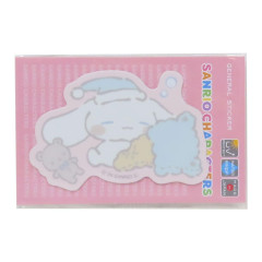 Japan Sanrio Vinyl Sticker - Cinnamoroll / Relaxing Natural Nap