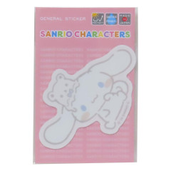 Japan Sanrio Vinyl Sticker - Cinnamoroll / Relaxing Natural