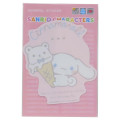 Japan Sanrio Vinyl Sticker - Cinnamoroll / Relaxing Natural Ice Cream Pink - 1