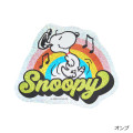 Japan Peanuts Vinyl Hologram Sticker - Snoopy / Rainbow - 2