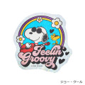 Japan Peanuts Vinyl Hologram Sticker - Snoopy & Woodstock / Joe Cool Feelin Groovy - 2