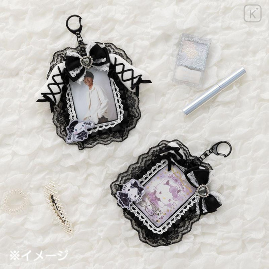 Japan Sanrio Original Trading Card Holder - Kuromi : Enjoy Idol Gothic Night Party - 6