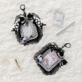 Japan Sanrio Original Trading Card Holder - Kuromi : Enjoy Idol Gothic Night Party - 6