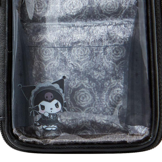 Japan Sanrio Original Acrylic Stand Holder - Kuromi / Enjoy Idol Gothic Night Party - 5