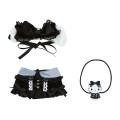 Japan Sanrio Original Plush Costume - Hello Kitty : Enjoy Idol Gothic Night Party - 2